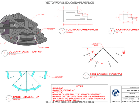 Build Drawing of DS Stairs