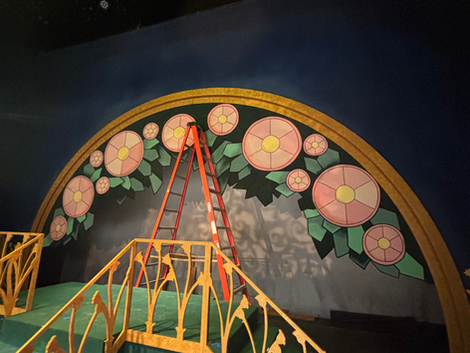 In Progress: Installing Translucent Flower Drop