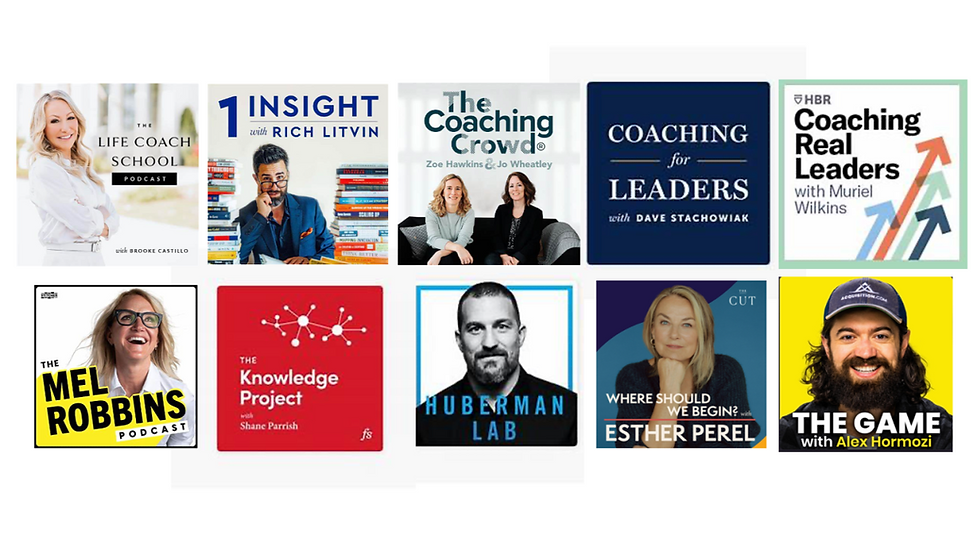 Top 10 Coaching & Leadership Podcasts 2025