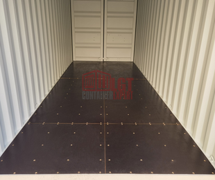 20ft Double Door new shipping container with doors on both ends for flexible storage and loading.