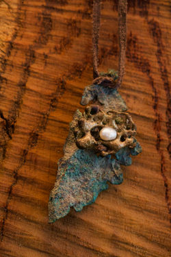 Bronze Pendant (timber)