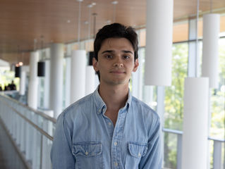 Francisco Aguirre-Ghiso, our new Marketing and Communications Intern