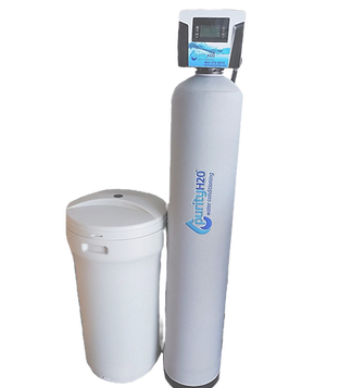 Purity H2O water conditioning system. Clack Valve with a custom head and custom Filtration media.