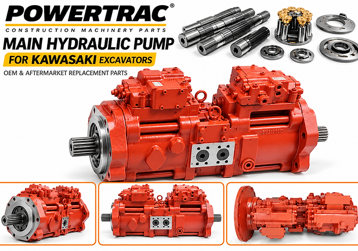 Main hydraulic pump- DOOSAN, HYUNDAI Excavator