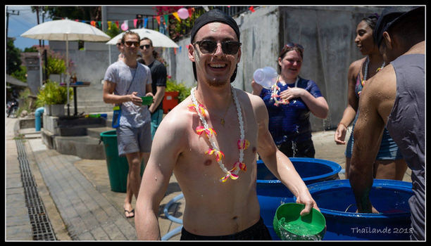 Happy Songkran Day 2018 | The Dearly Koh Tao Hostel