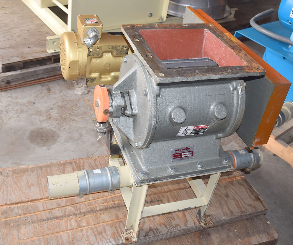 Thumbnail: Airlock feeder 10” x10”, rotary valve 10 inch   SOLD SOLD