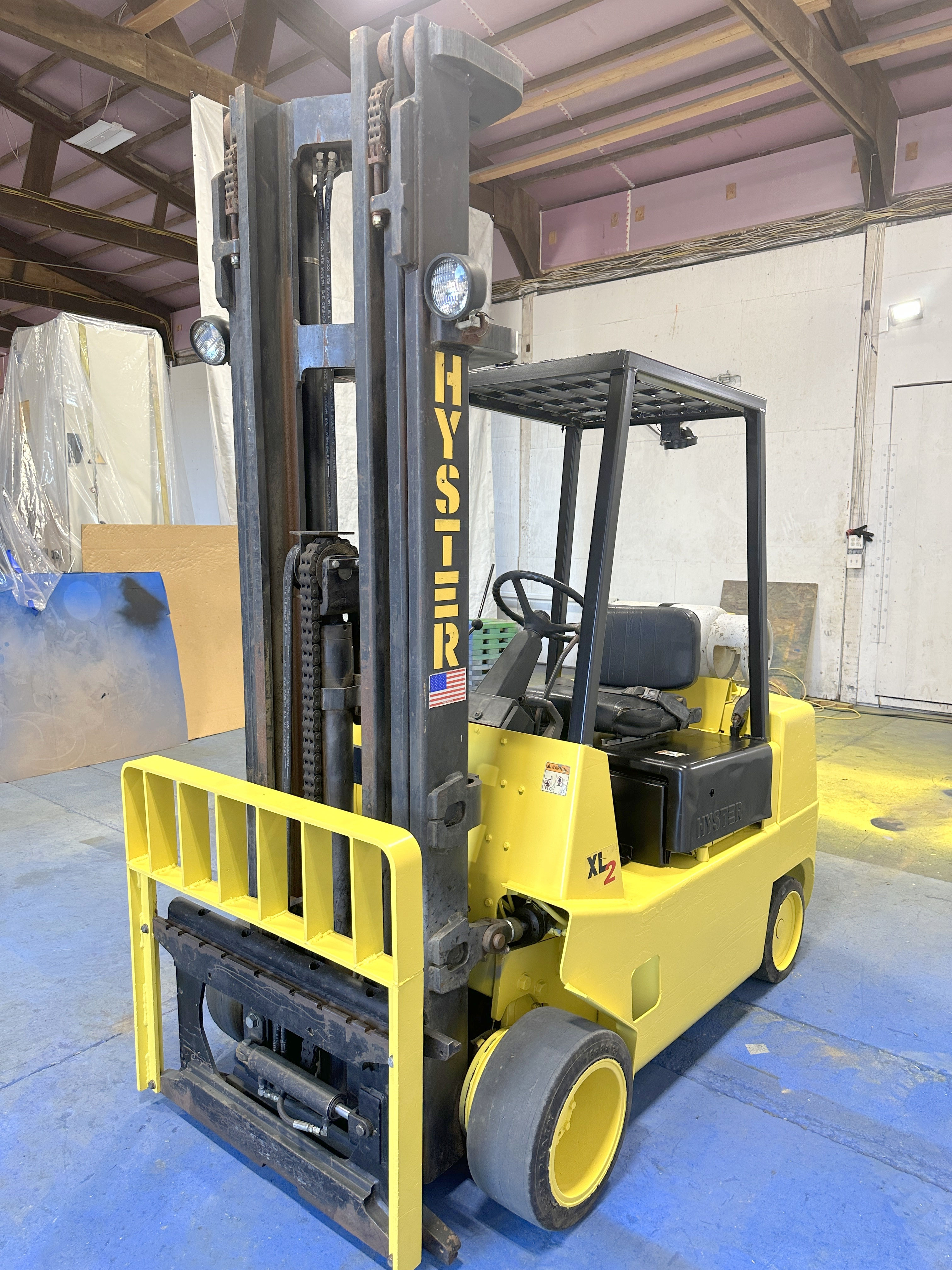 Hyster S 60XL-2 forklift, 18 feet 8 inch lift height