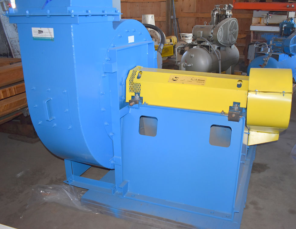Thumbnail: Superior Systems 75HP paddle wheel fan,  material handling fan