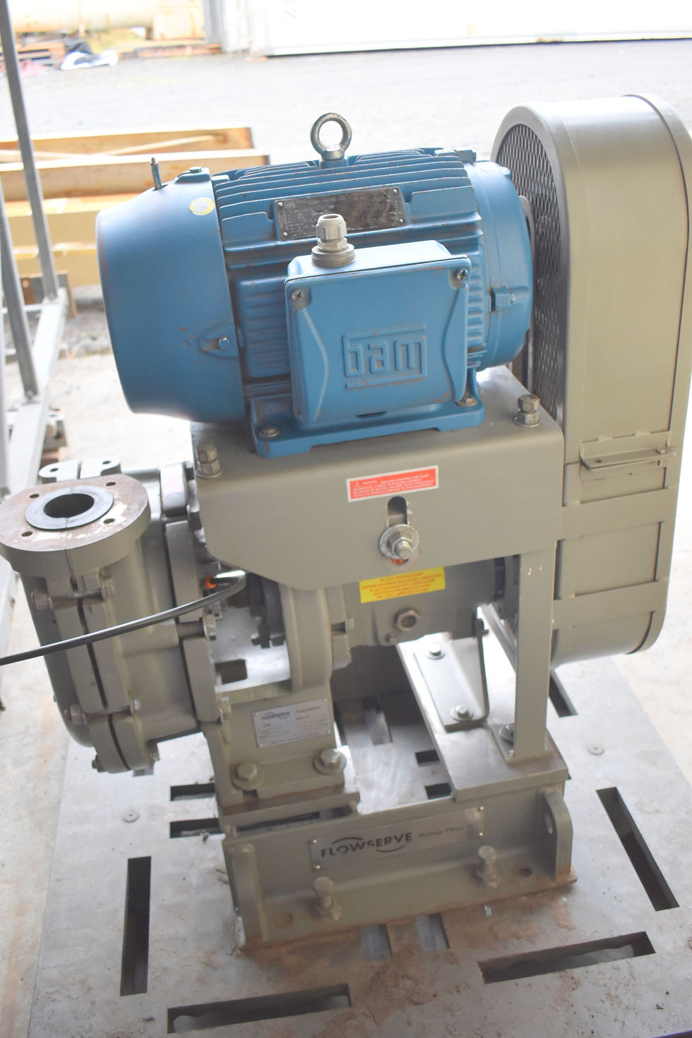 Thumbnail: Flowserve 2.5R091pump, 160 GPM, belt-driven, 20hp