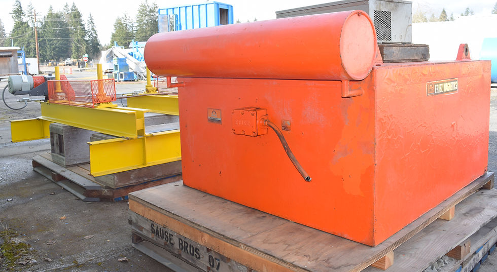 Thumbnail: Eriez Suspended Electromagnet 6ft  x 6 ft x 3ft thick magnet
