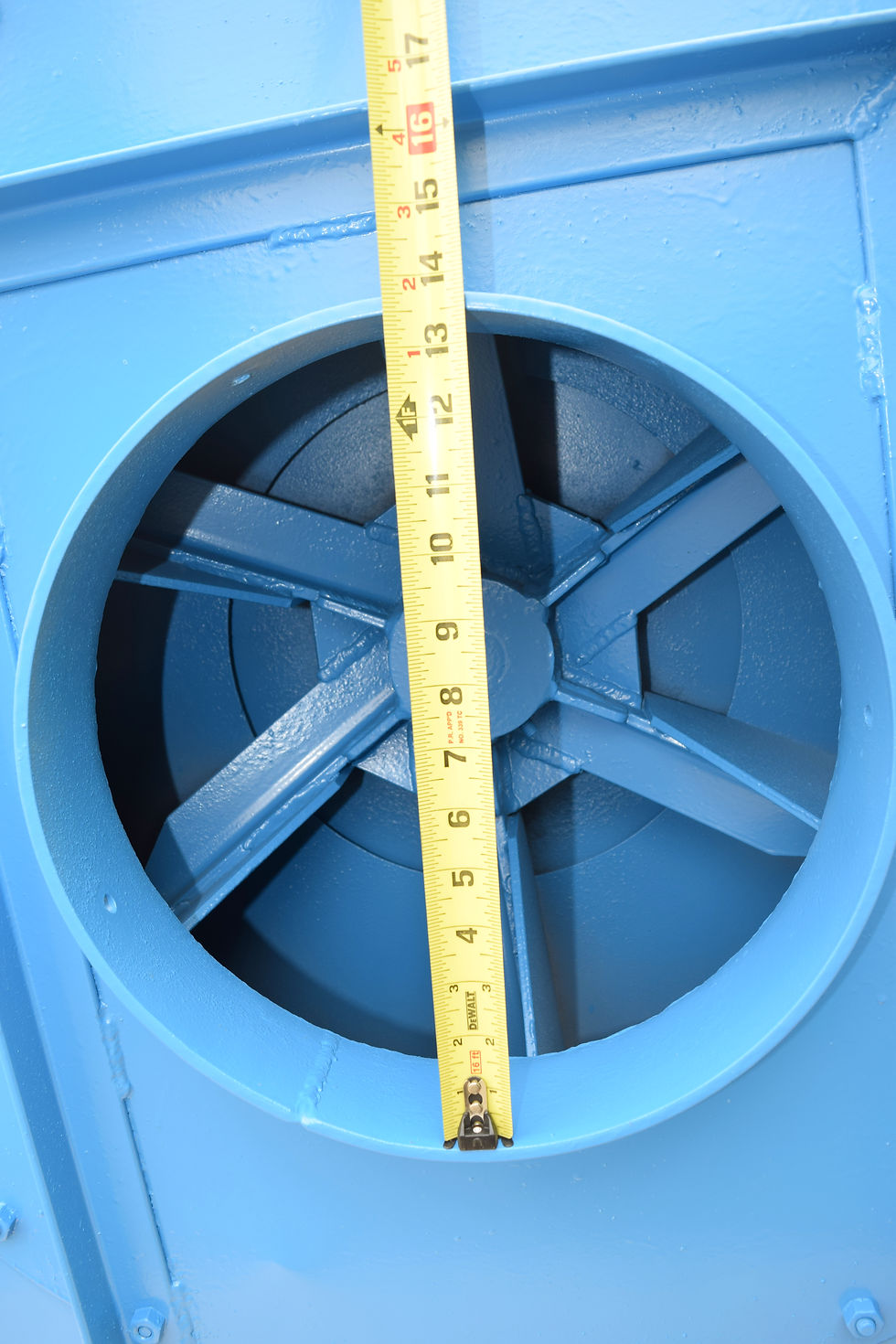 Thumbnail: 15HP direct drive paddle wheel fan