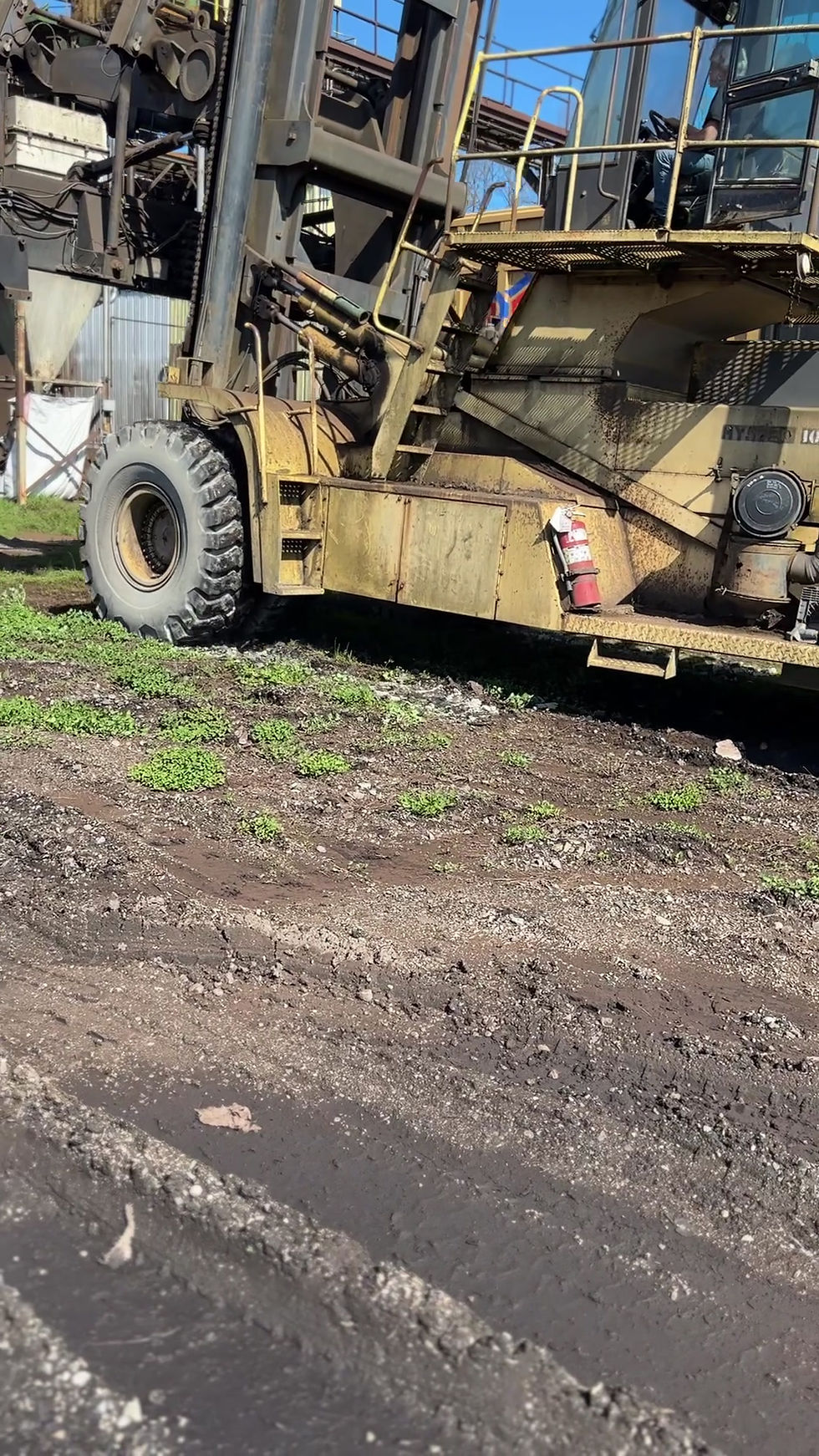 Thumbnail: Hyster H 1050 E forklift container handler,
