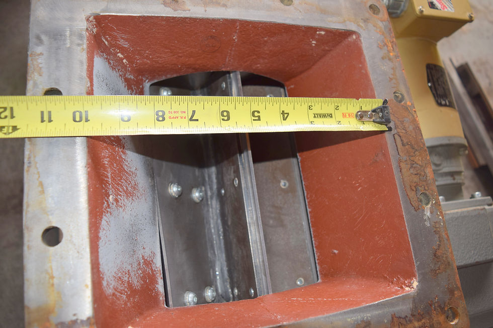 Thumbnail: Airlock feeder 10” x10”, rotary valve 10 inch   SOLD SOLD