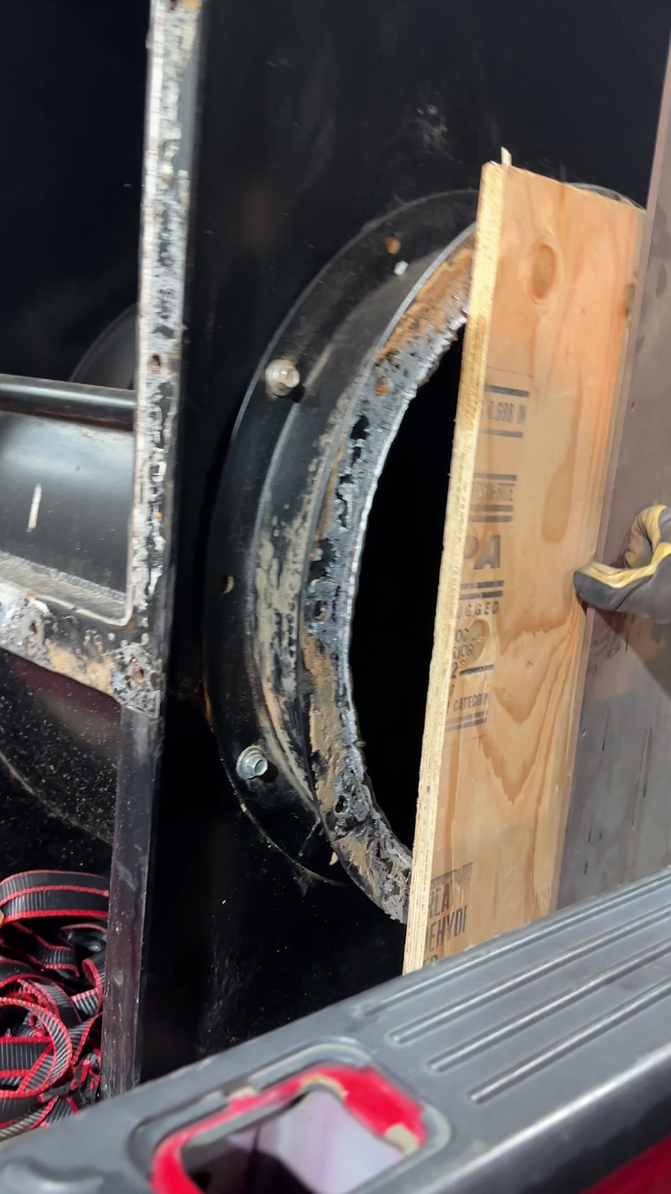 Thumbnail: Chicago Blower fan size 200., 30hp motor