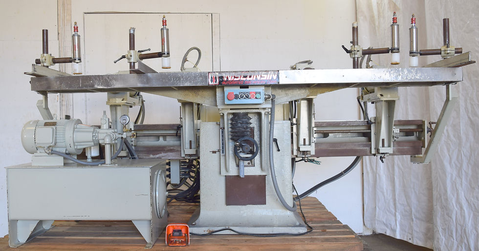 Thumbnail: Wisconsin B20-M multiple spindle horizontal drilling machine