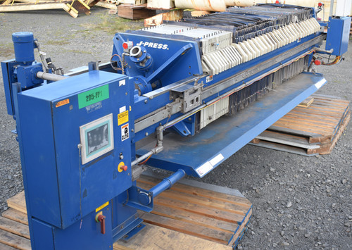 Siemens J-press filter press, US Filter JWI press, J-press sidebar ...