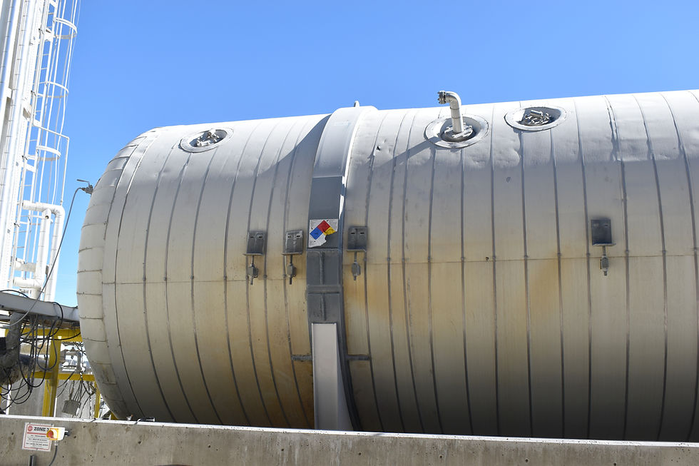 Thumbnail: 45,000 gallon stainless steel insulated heated horizontal tank
