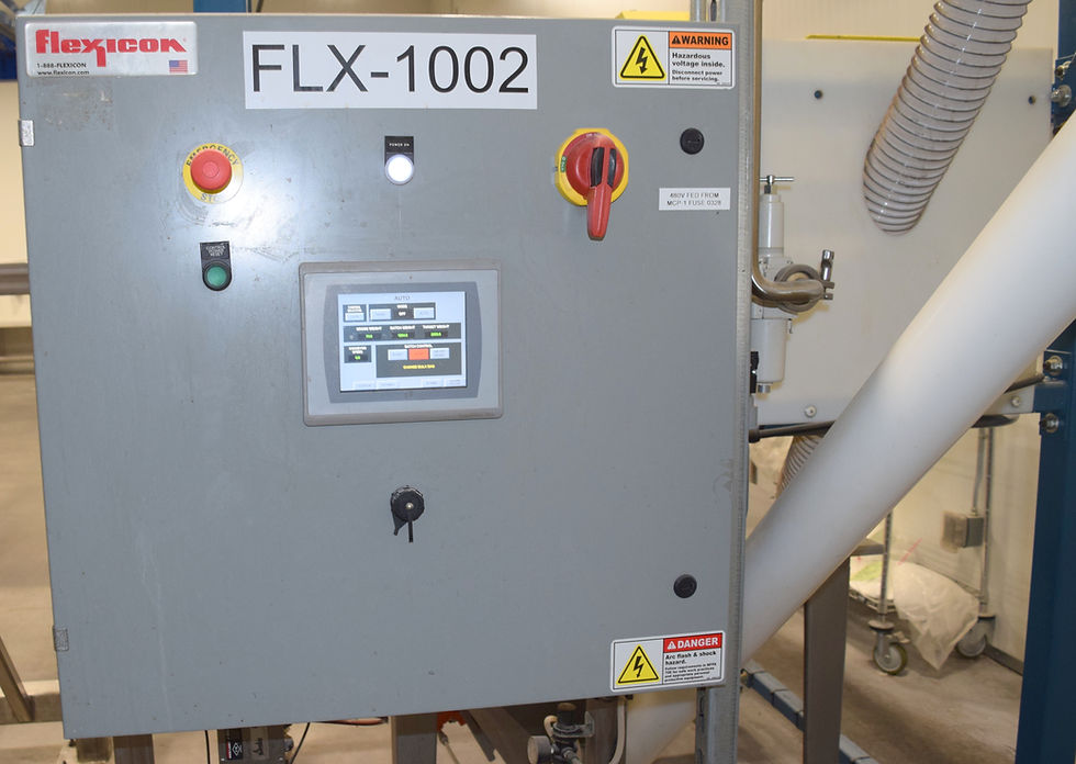 Thumbnail: SOLD  Bulk bag unloaders, 2 Flexicons bulk bag discharger systems available