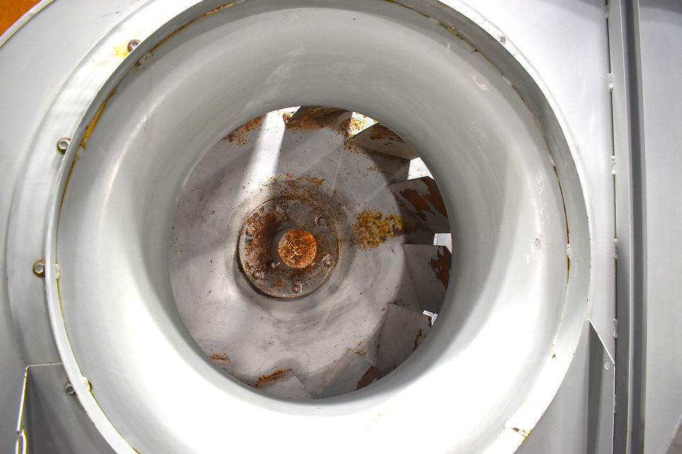 Thumbnail: USED 25 HP Greenheck fan model # SWB-36-250-CW-UB