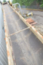 Thumbnail: 120 ft long X 36" wide belt conveyor,