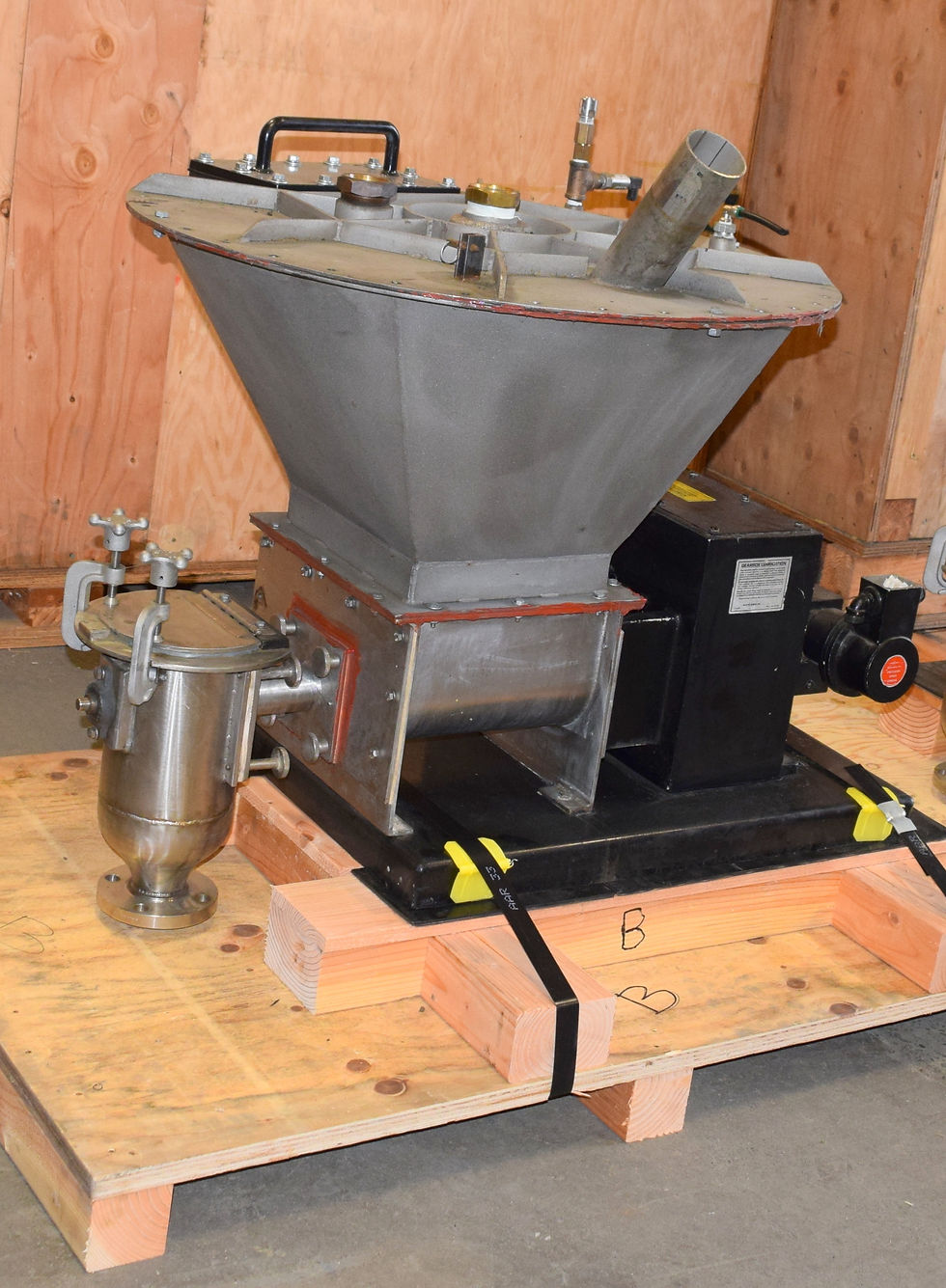 Thumbnail: Acrison stainless BDF-1 volumetric feeders, dissimilar speed auger