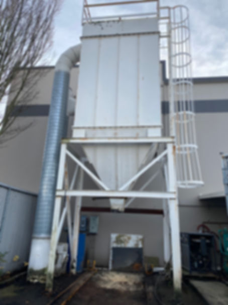 Dust collector Carothers, 8,000 to 10,000 CFM