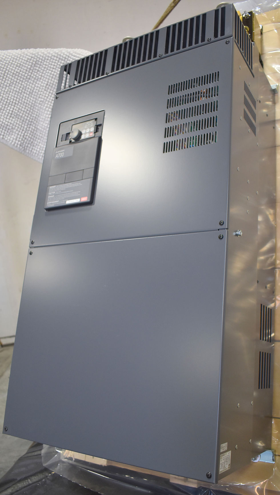Thumbnail: 200 hp Mitsubishi VFD A700, FR-A740-03250-NA, Variable speed frequency drives
