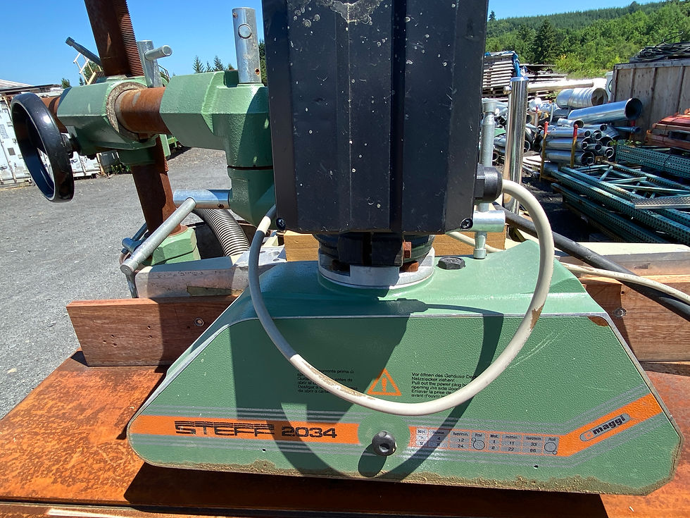 Thumbnail: SCMI  T110A shaper with Steff power in-feed