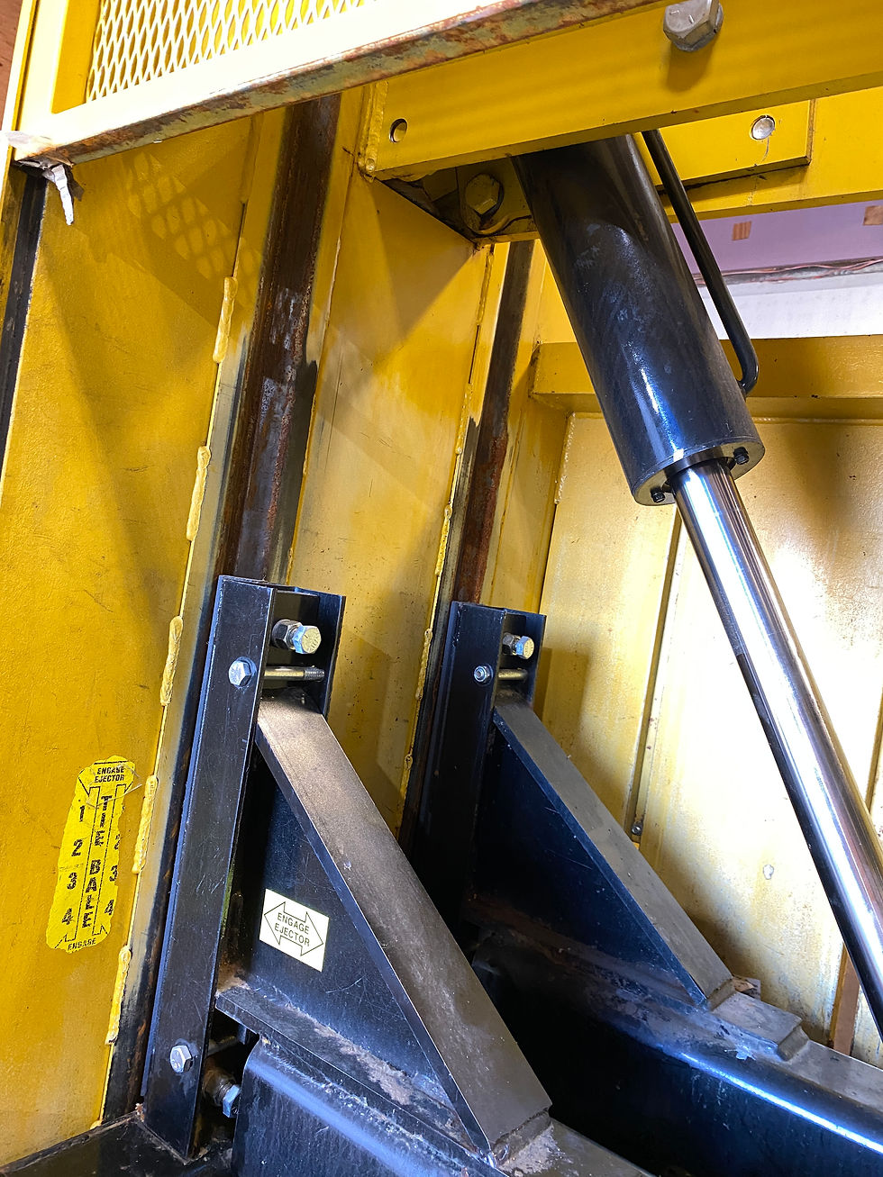 Thumbnail: Harmony M60MD Vertical Baler low profile 8ft tall