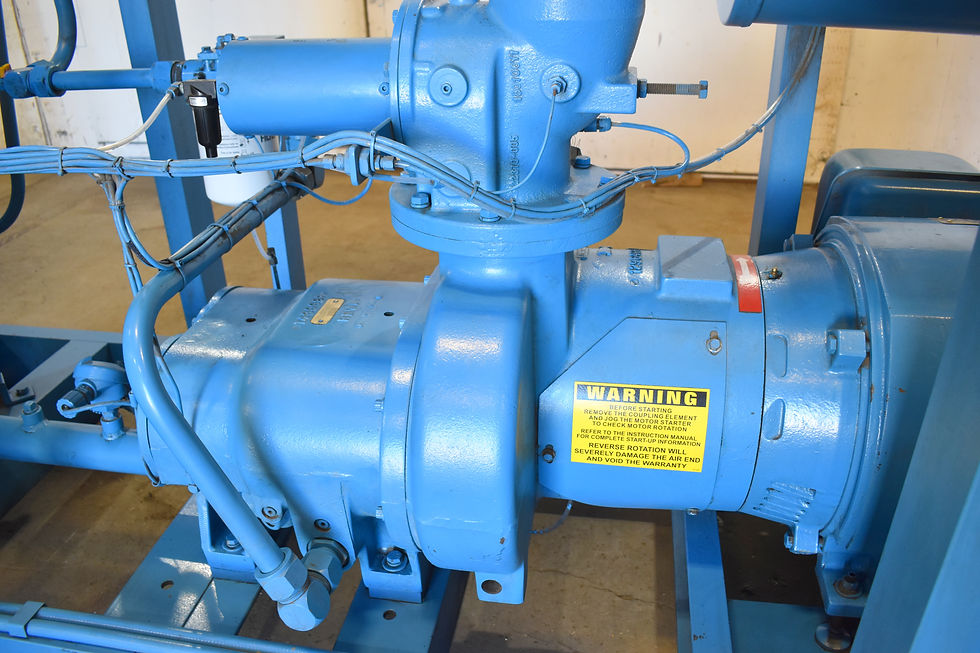 Thumbnail: 500 cfm Quincy Northwest QNW-V-100-F,   100hp rotary screw air compressor