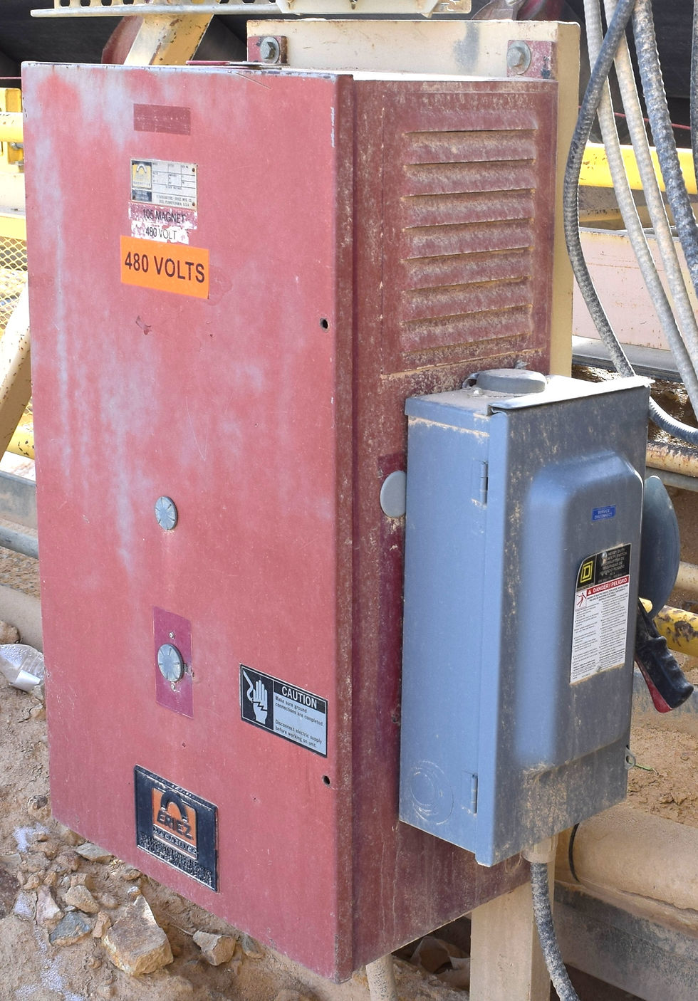 Thumbnail: ERIES  SUSPENDED ELECTRO MAGNET SE 7630-MC2 & RECTIFIER