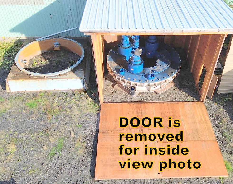Thumbnail: DISMANTLED WesTech 115 ft(35 Meter) Column Supported thickener, is dismantled