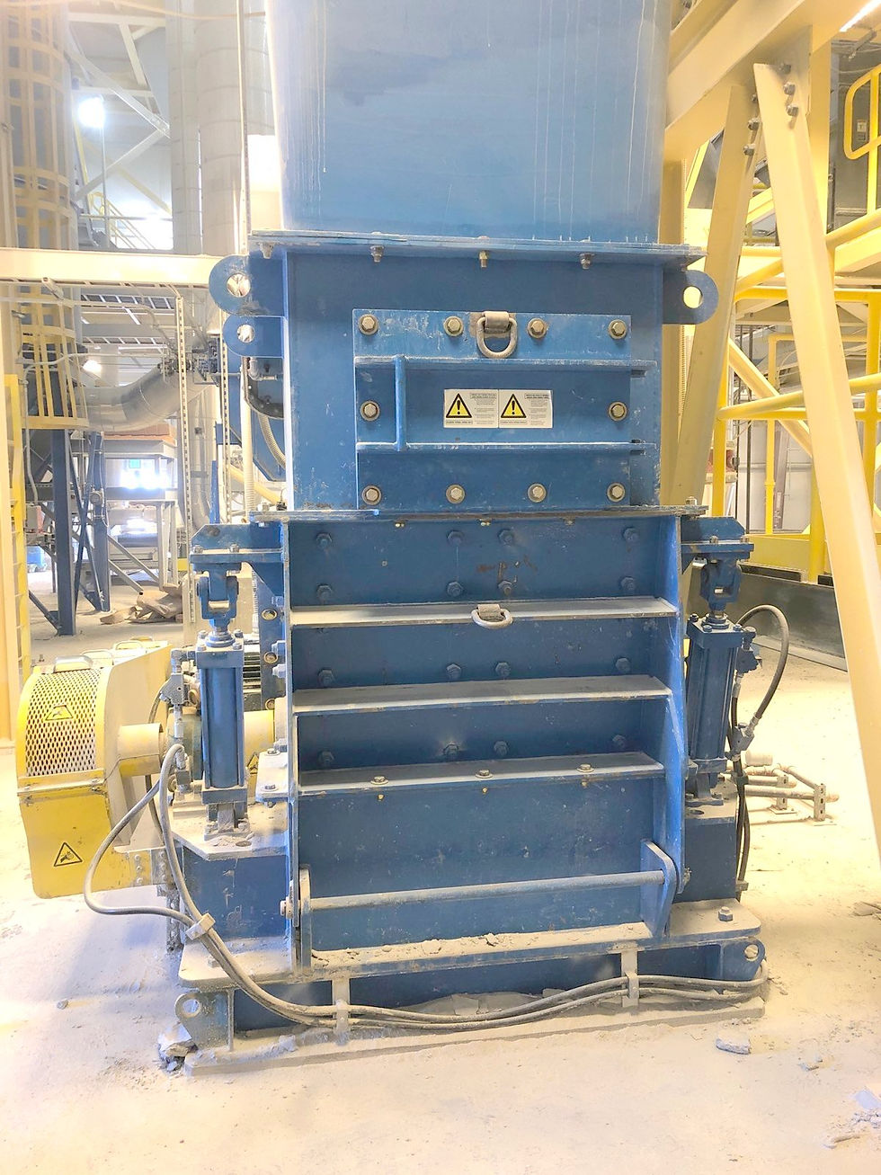 Thumbnail: Williams # 40 NF impact Dryer/Crusher Mill System,60″ Williams Turbine Separator
