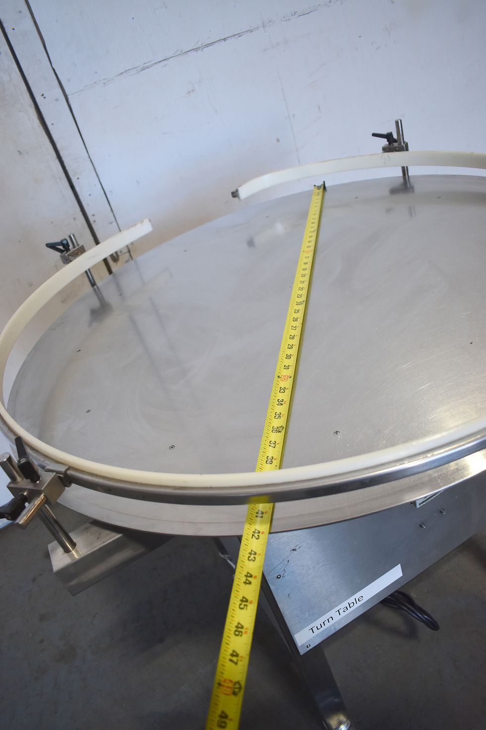 Thumbnail: Accutek Packaging equipment 42” rotary stainless turntable