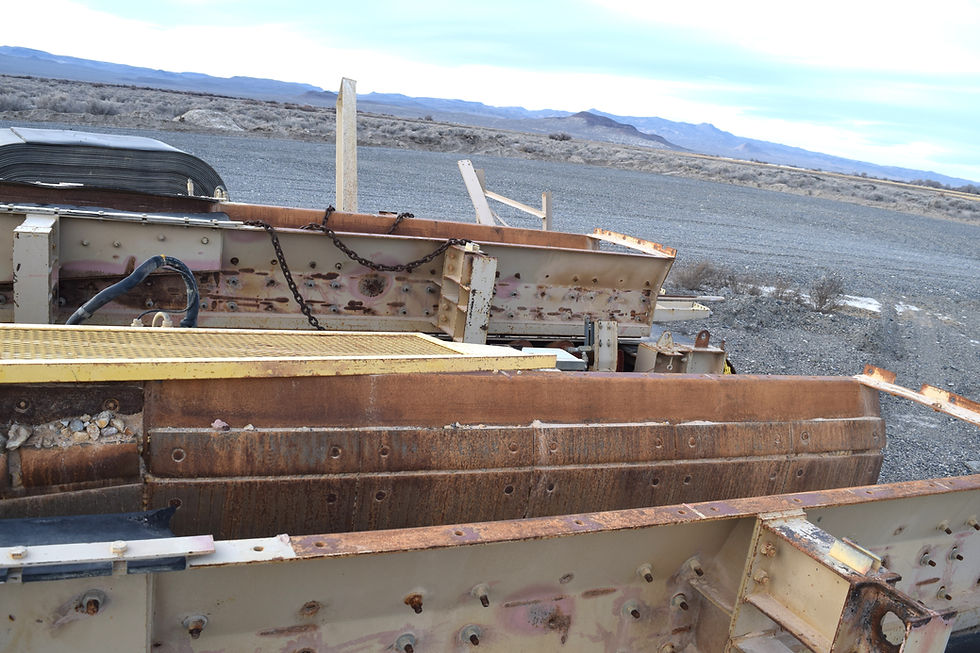 Thumbnail: 2 FEEDER BELT CONVEYOR 4FT WIDE X 30FT LONG