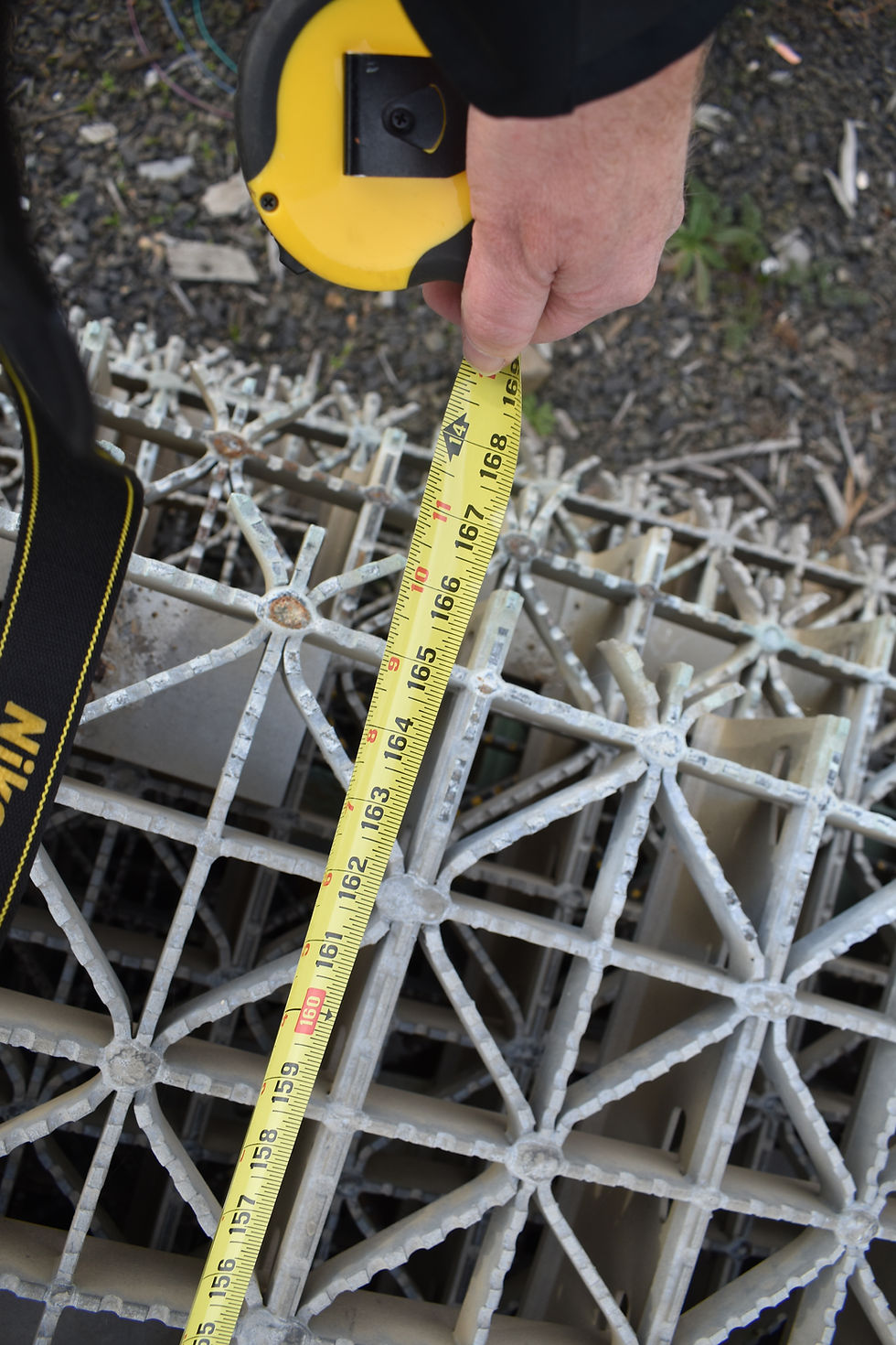 Thumbnail: HEAVY-DUTY SERRATED GALVANIZED WELDED GRATING