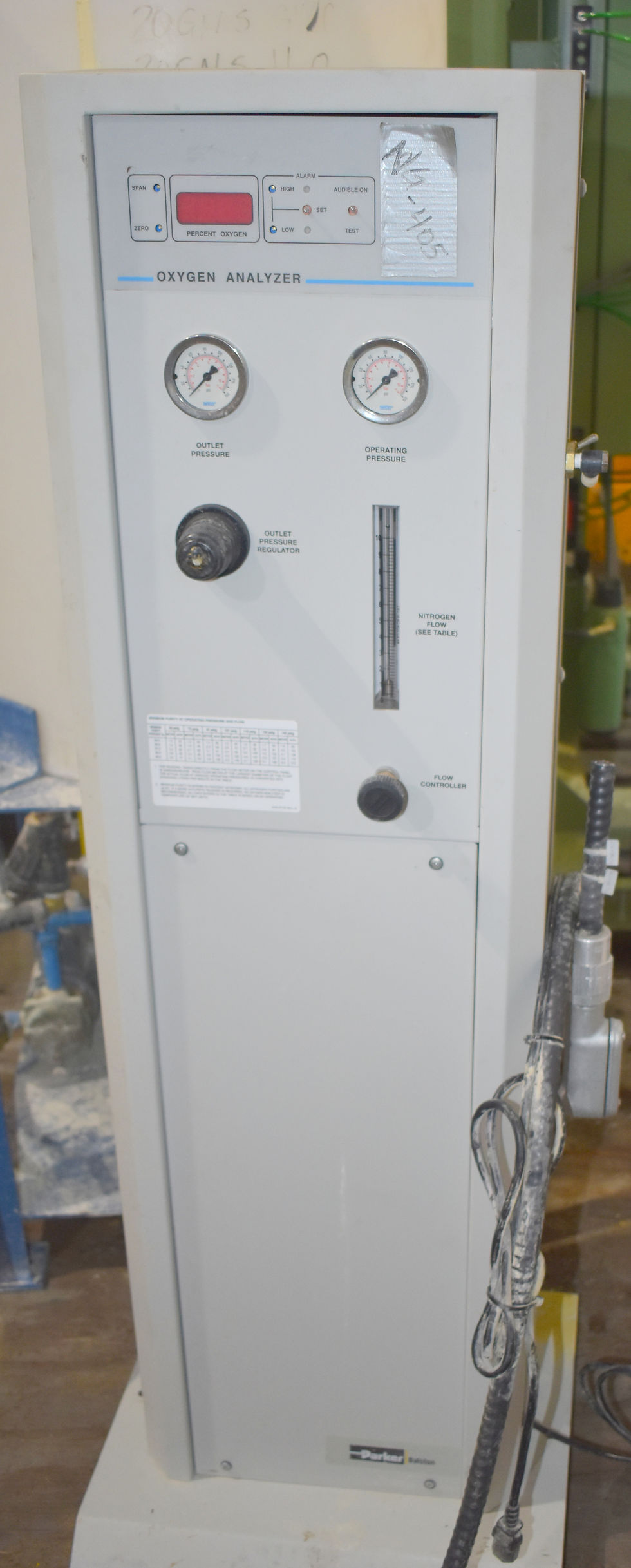 Thumbnail: Parker/Balston HFXO-3 nitrogen generation system