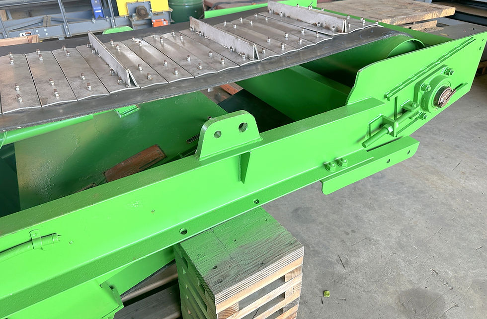 Thumbnail: Dings electromagnet self cleaning severe duty overhead cross belt 36” width,
