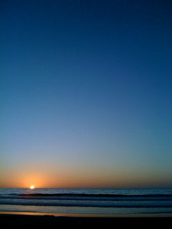 imperial beach sunset (somber) 1