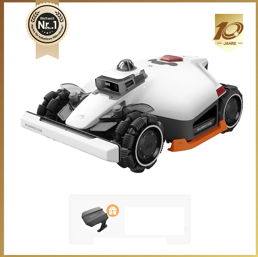 Miniaturbild: MAMMOTION LUBA 3 AWD 3000 | 3000㎡ + "Gratis Dach nur solange der Vorrat reicht“