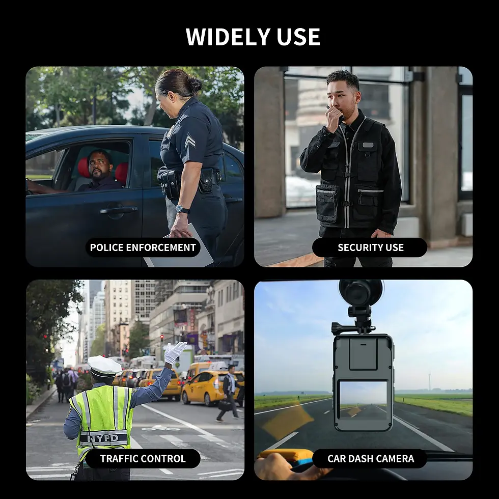 Thumbnail: SJCAM A50 Body Camera 4K 30FPS IP65 Waterproof Night Vision Wearable Body-Worn