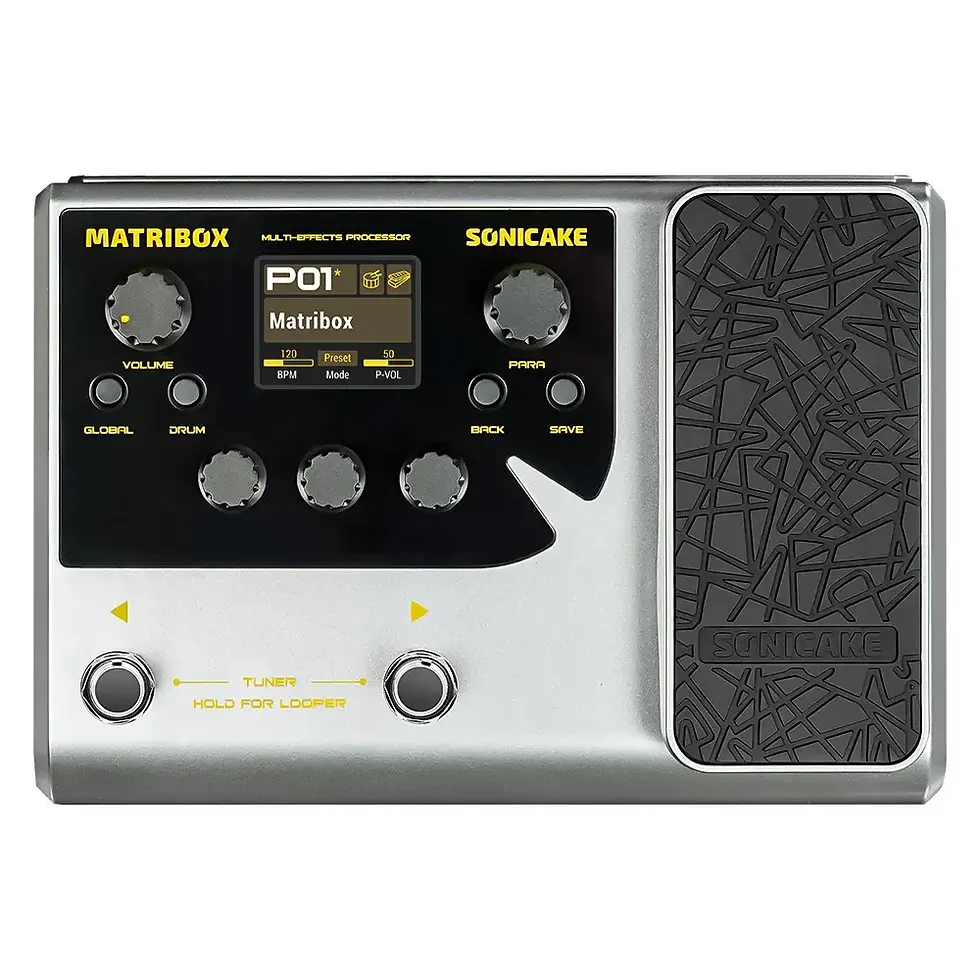 Thumbnail: SONICAKE Matribox 140 Built-In Guitar/Bass/Acoustic Multi Effects Processor