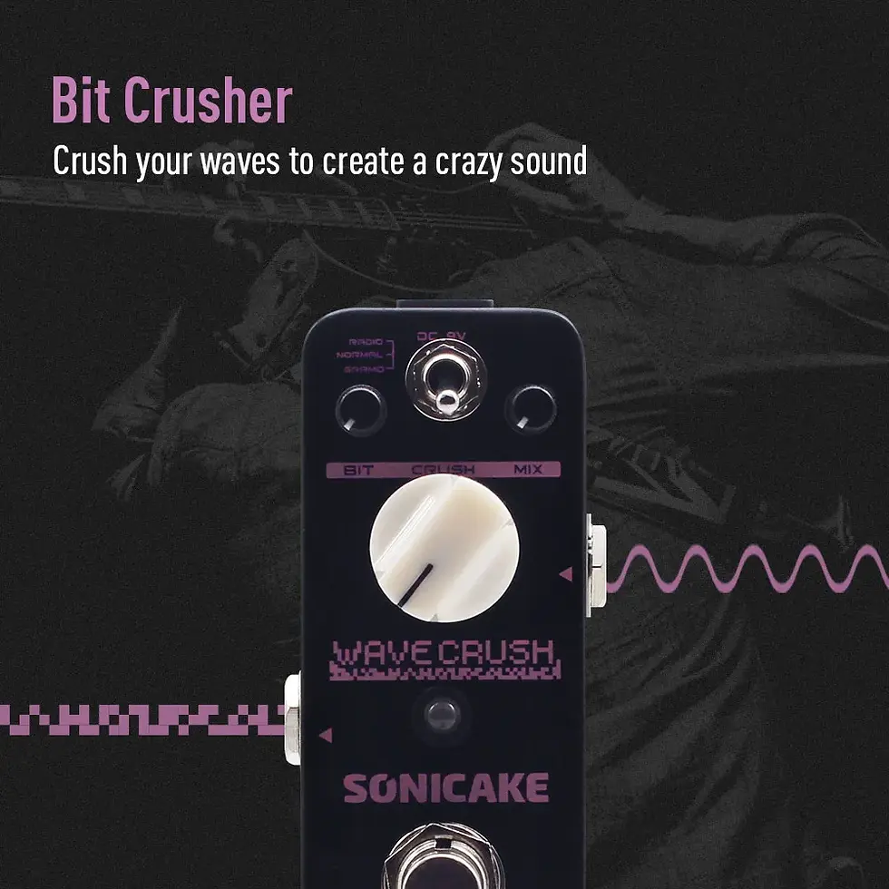 Thumbnail: SONICAKE Wave Crush Bitcrush Digital Bitcrusher Rate Reducer Synthesizer Lo-Fi