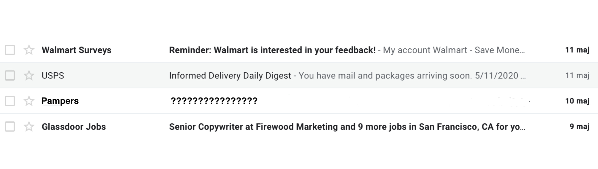 Email subscribers