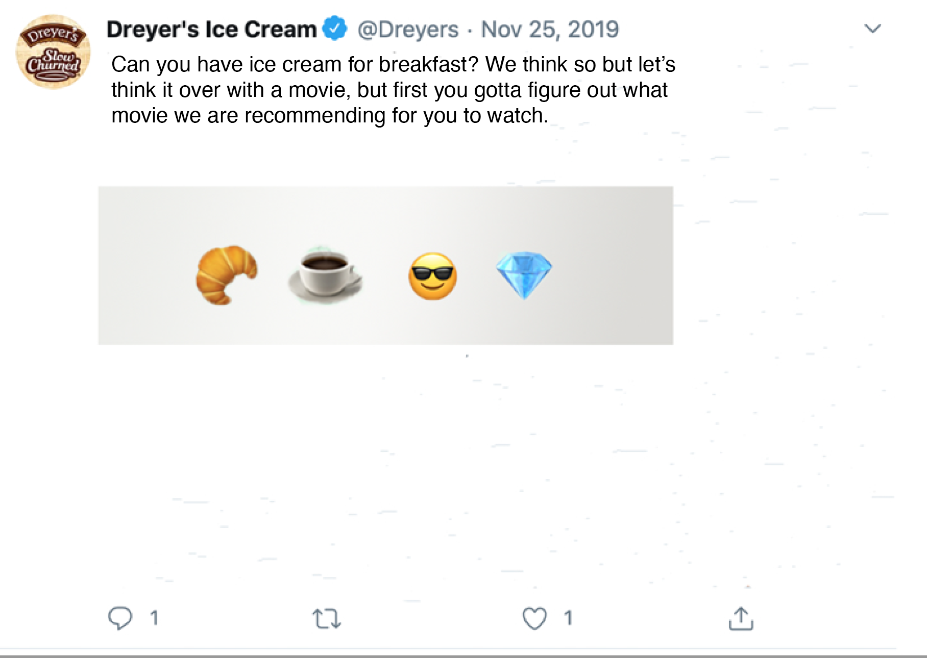 Dreyer's Twitter