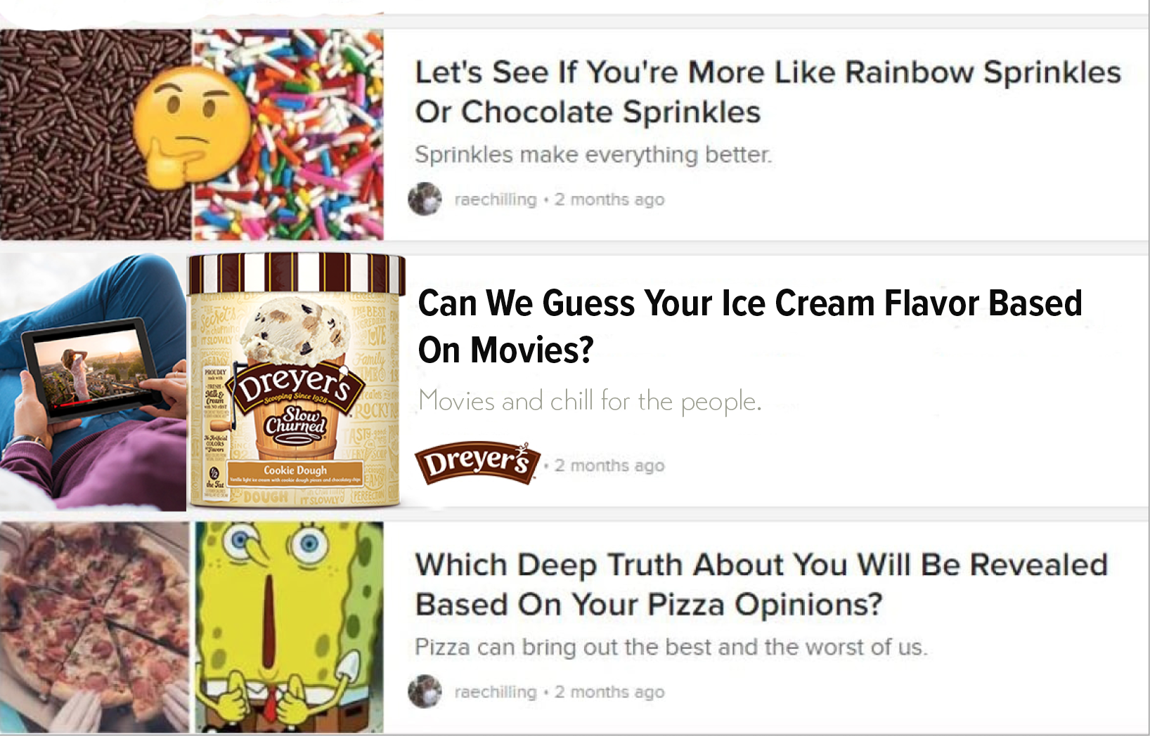 Buzzfeed mockup