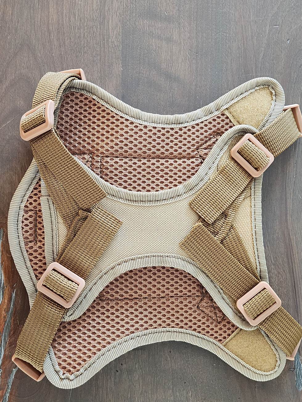 Thumbnail: FFSAS Adjustable Tactical Cat/Small Dog Vest Harness – Durable & Escape-Proof