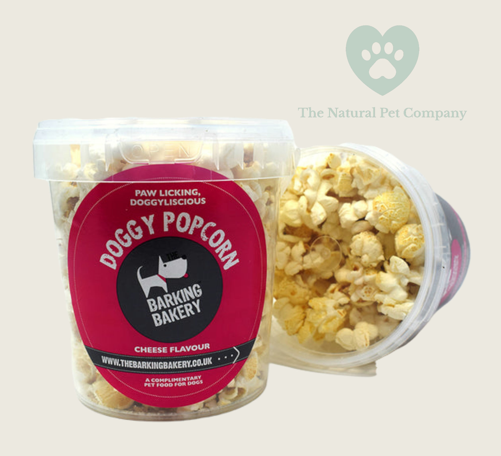 Barking Bakery popcorn 55g