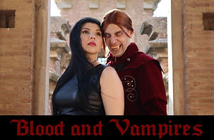 Cartel del musical Blood and Vampires 