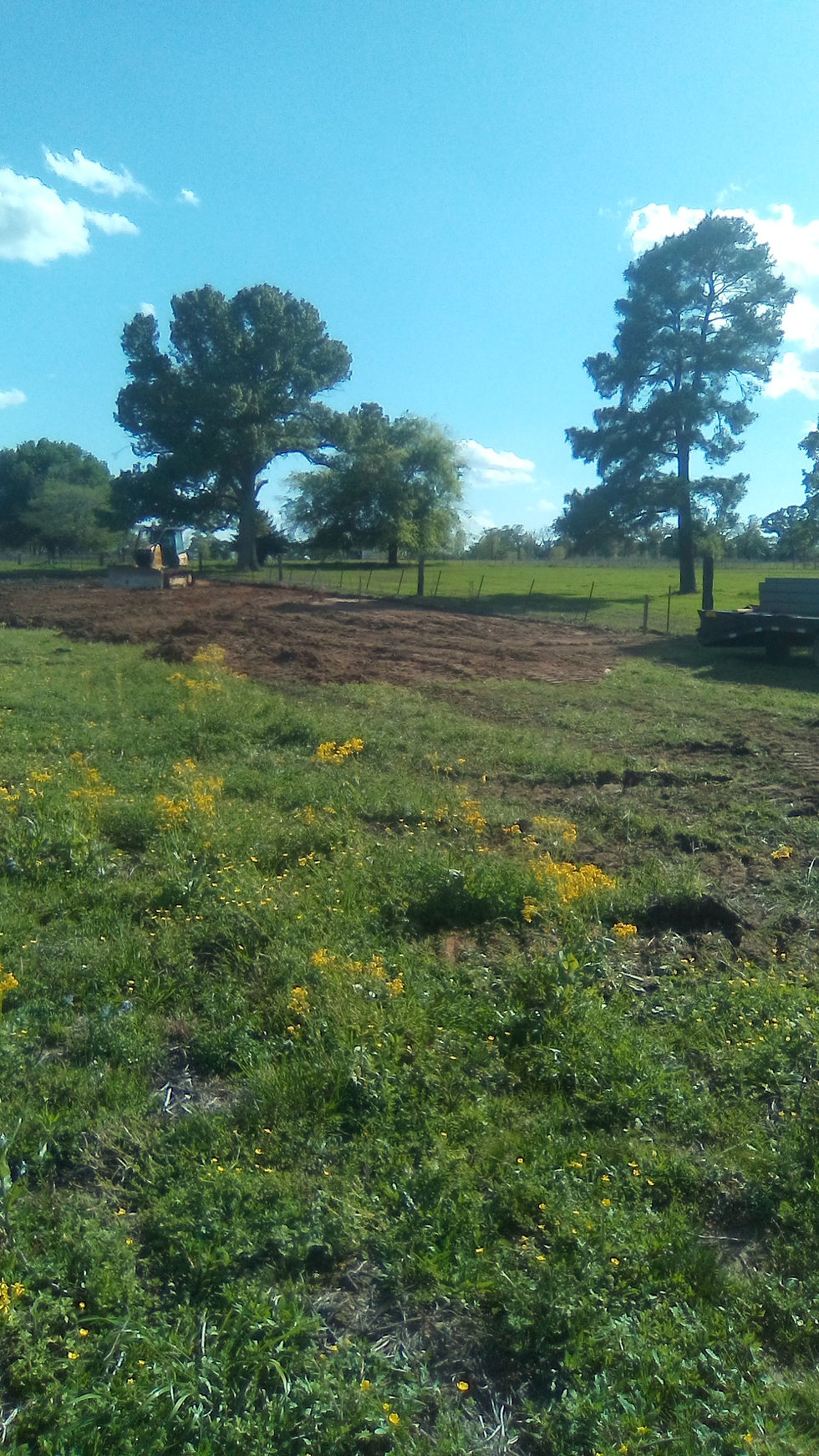 picture of grading for horse arena